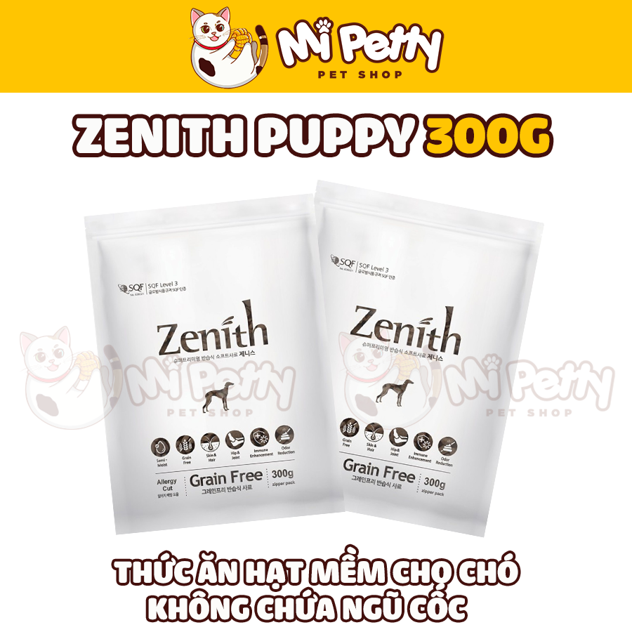 Thức ăn hạt mềm Zenith dành cho chó con (1,2Kg - 300G)
