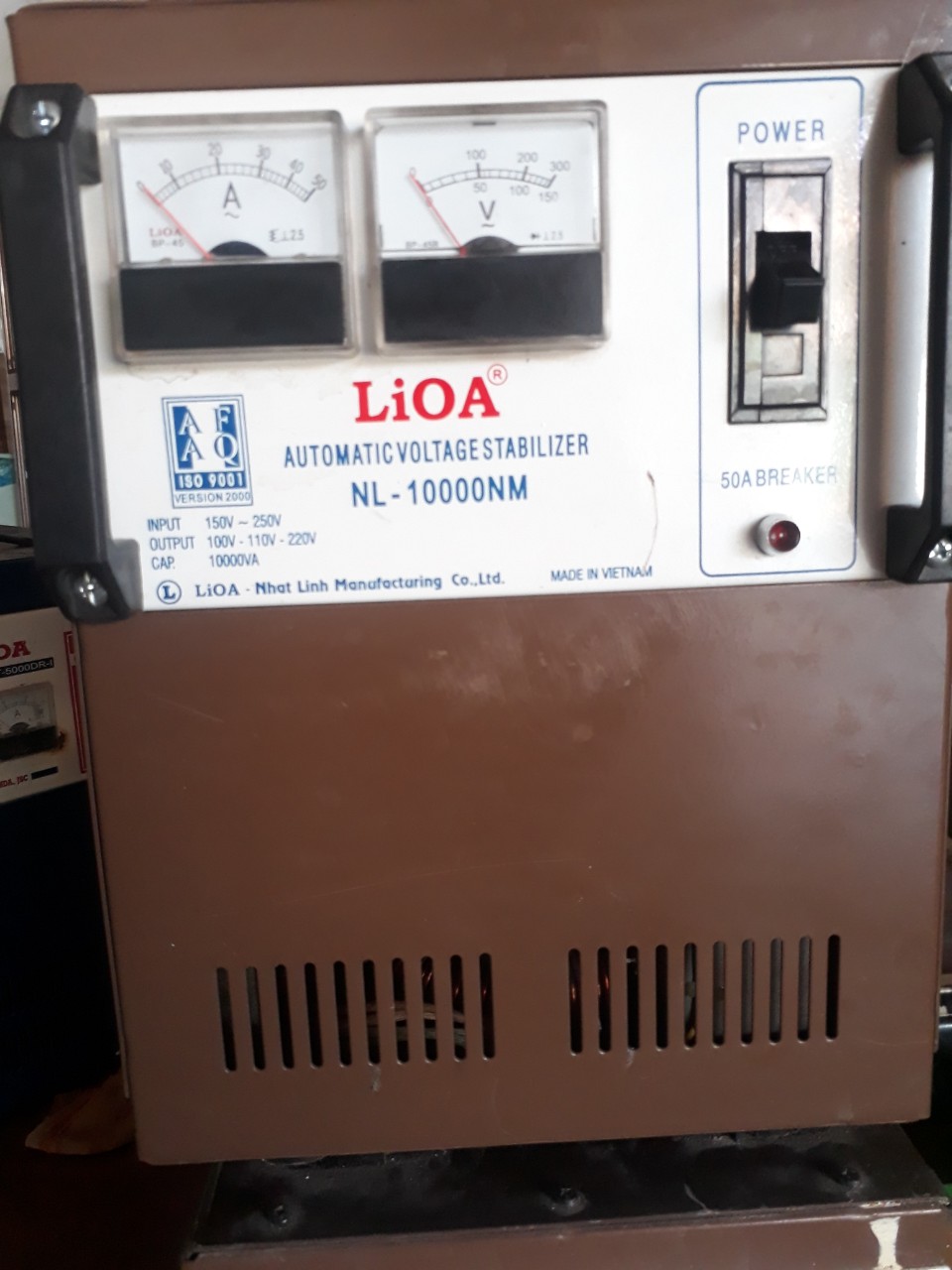 Lioa 7,5kw dải 90-250v HÀNG TỒN KHO
