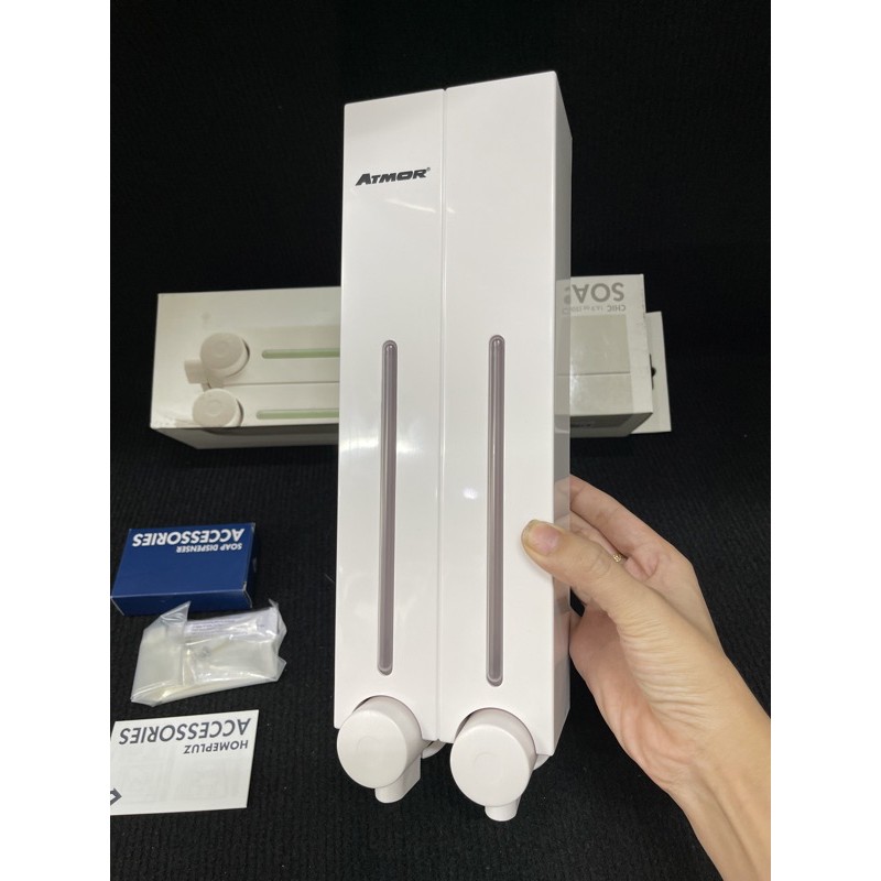Hộp nhấn xà phòng (hộp đựng nước rửa tay) Atmor DH-700-2W