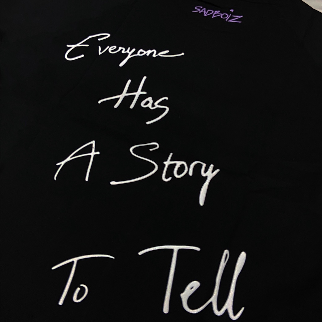 [Mã SKAMSALE8 giảm 10% đơn 200K] Áo thun SADBOIZ SAD STORY BLACK