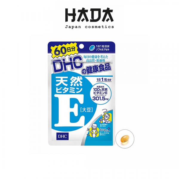 Viên uống vitamin e dhc nhật bản 60 ngày - hada cosmetic