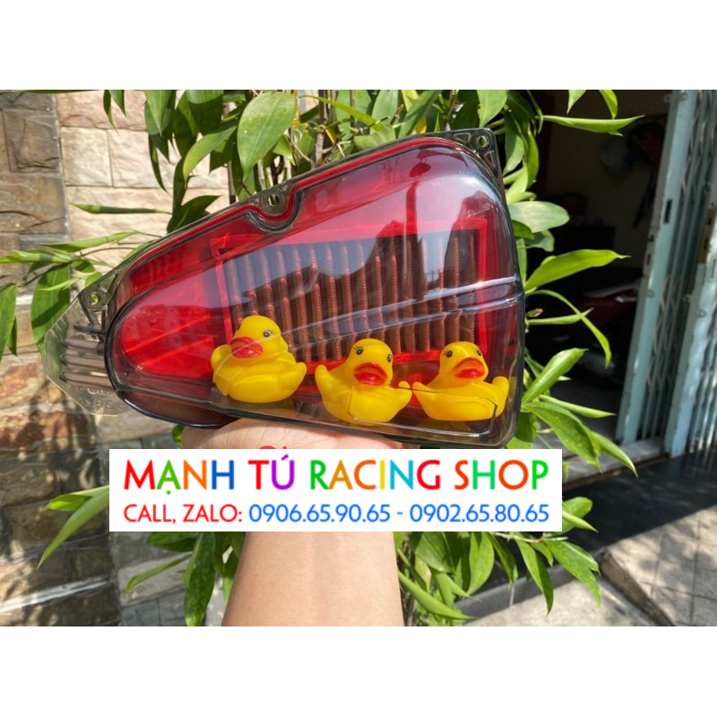 Ốp Pô E & Lọc Gió Xe Scoopy Trong Suốt