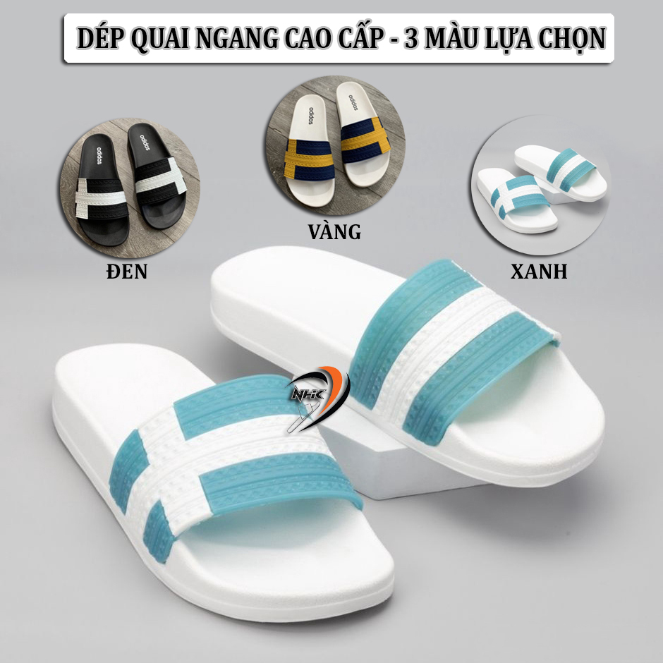 Dép Bánh Mì, Dép Quai Ngang Cao Cấp. Đế Cao Su Đúc Chống Trơn Trượt Không Thấm Nước