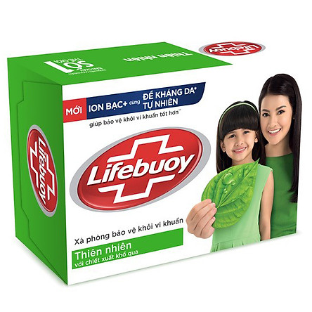 [HCM]Xà phòng bảo vệ khỏi vi khuẩn Lifebuoy matcha và khổ qua 90gr