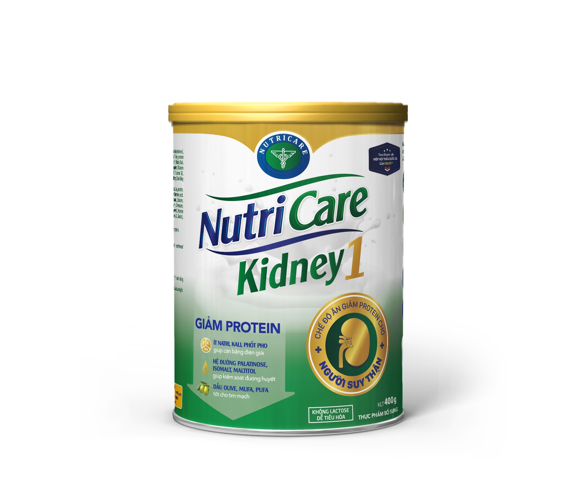 Sữa bột Nutricare Kidney 1 - dinh dưỡng cho người suy thận