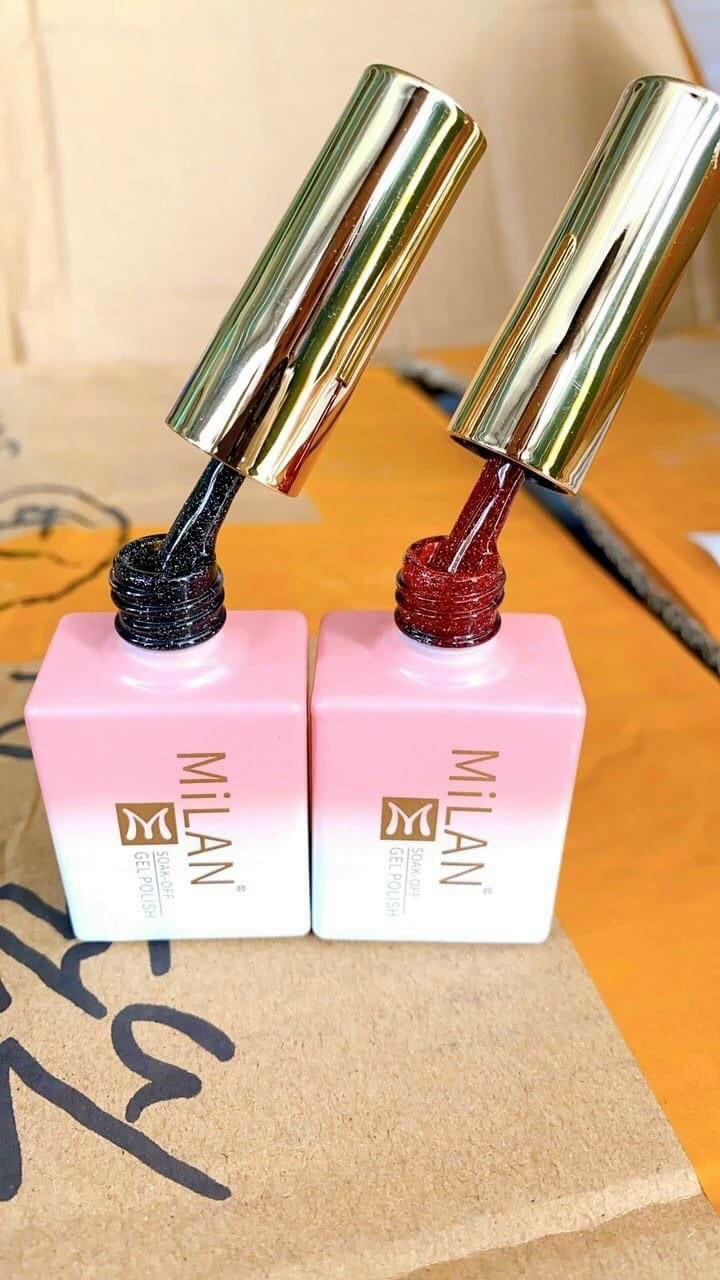 Sơn Nhũ Flash Milan Đỏ Đen Siêu Sáng - sinailmi