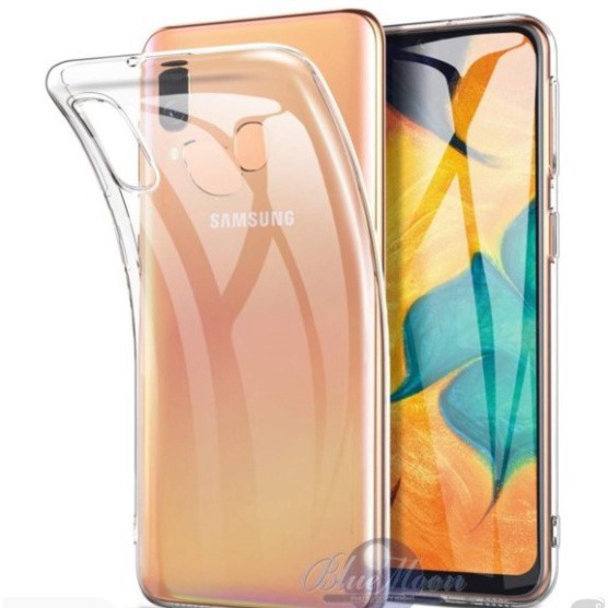 Ốp Silicon dẻo Samsung Galaxy A20 (trong suốt)