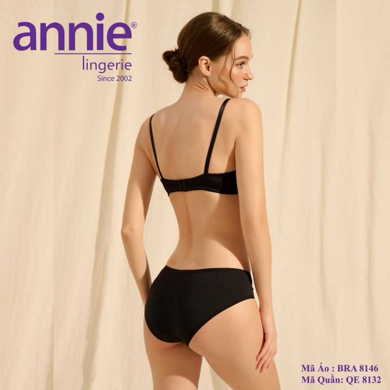 Set Nội Y Nữ Annie 8146 Đồng Bộ Chất Liệu Thun Lạnh Thấm Hút Tốt