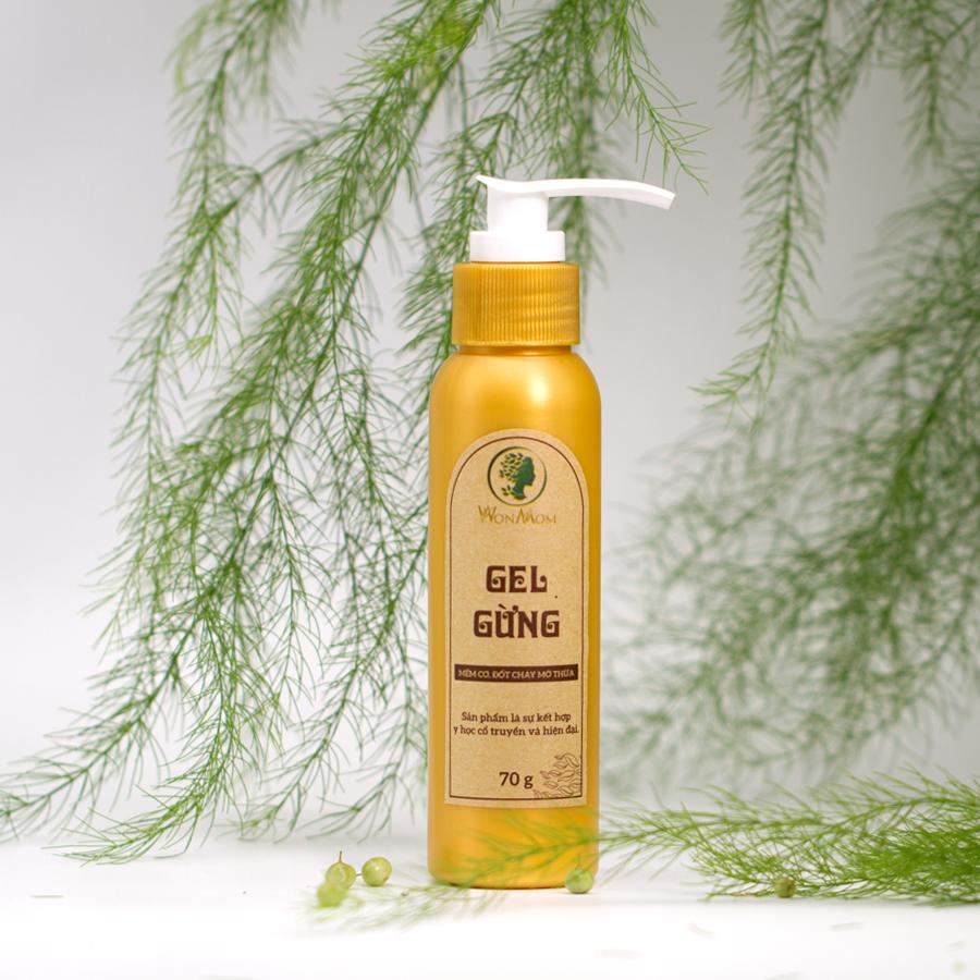 Gel gừng tan mỡ giảm eo Wonmom