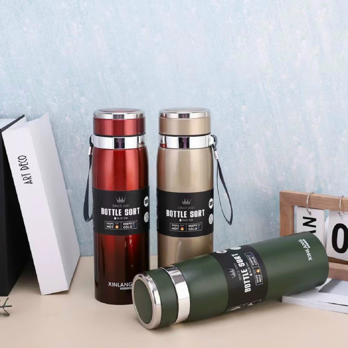 Bình giữ nhiệt 1000ml inox 304 cao cấp xinlang