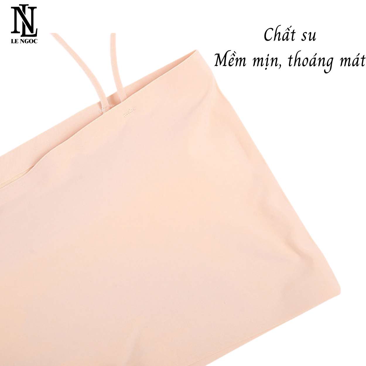 Áo bra quây đúc su trơn cài sau, áo bra nữ 2 dây quây ngang có dây đệm mỏng ôm ngực, áo lót cúp ngực, áo 2 dây có mút LN027