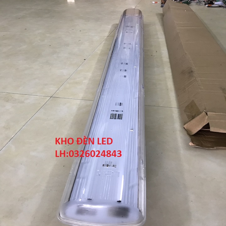Máng chống thấm đôi 2 bóng 1,2m - Máng đèn led