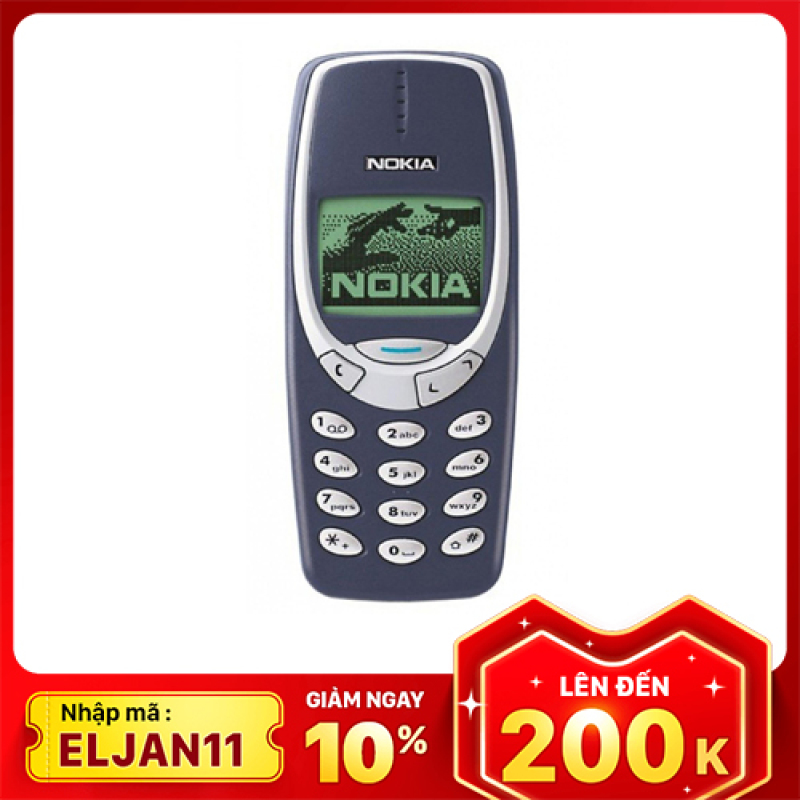 [Nhập ELJAN11 giảm 10%, tối đa 200k, đơn từ 99k]Điện thoại Nokia 3310 năm 2000 loa to rung mạnh