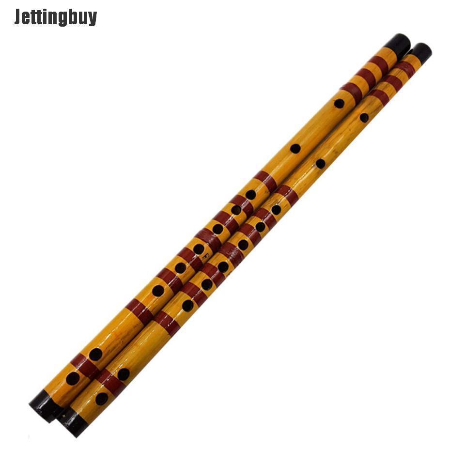 Jettingbuy Vintage 1997 Traditional  Long Chinese Dizi Bamboo Flute Music Instrument
