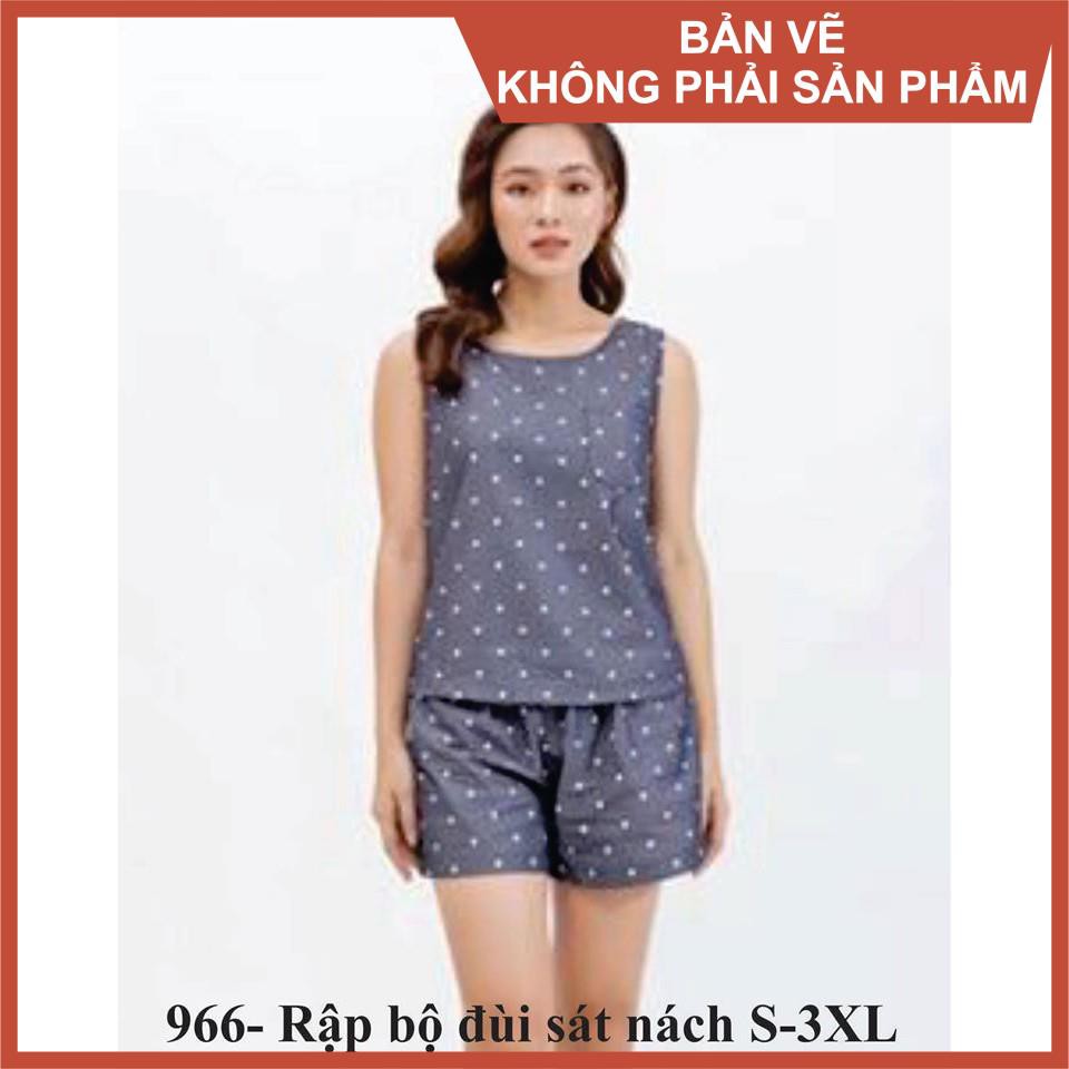 Rập giấy may bộ mã 966-