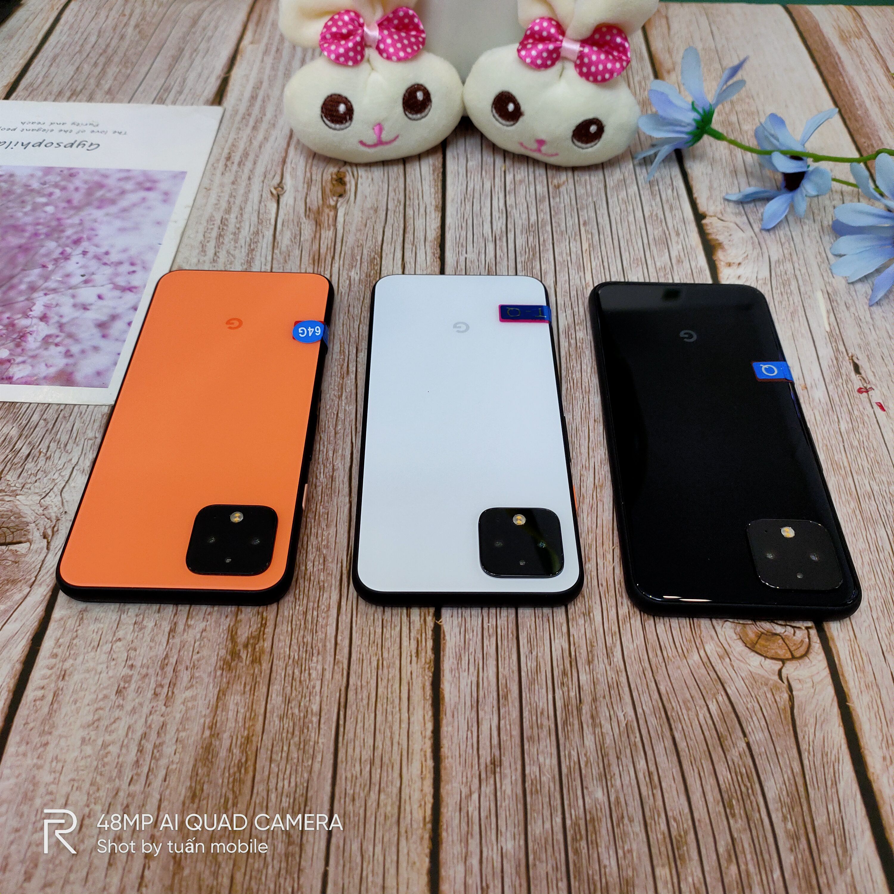 Điện thoại google pixel 4,Ram 6/64Gb,Snap 855,poled 5.7''