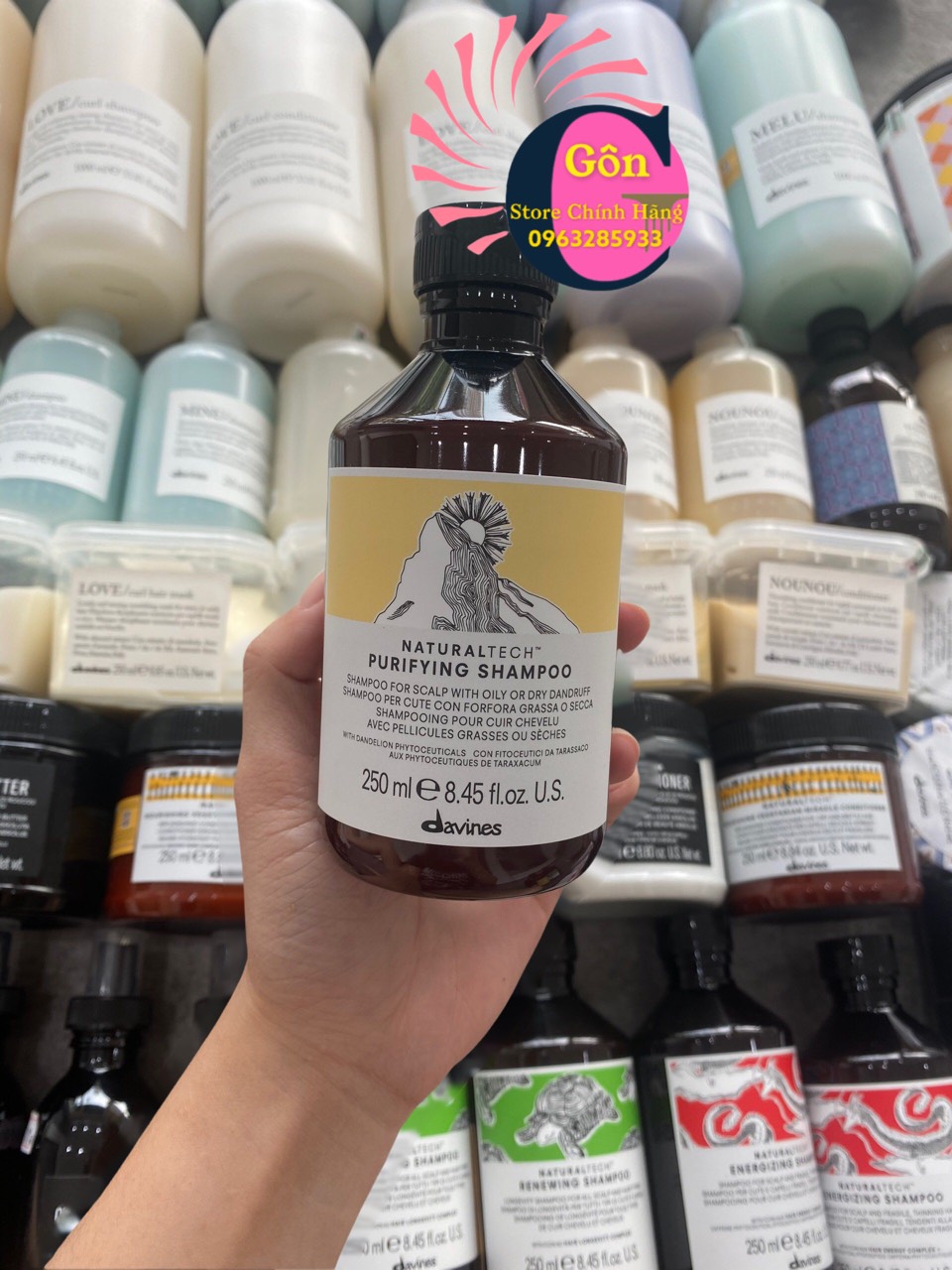 Bộ đôi dầu gội davines chống gàu chống rụng tóc 250ml - davines chính hãng