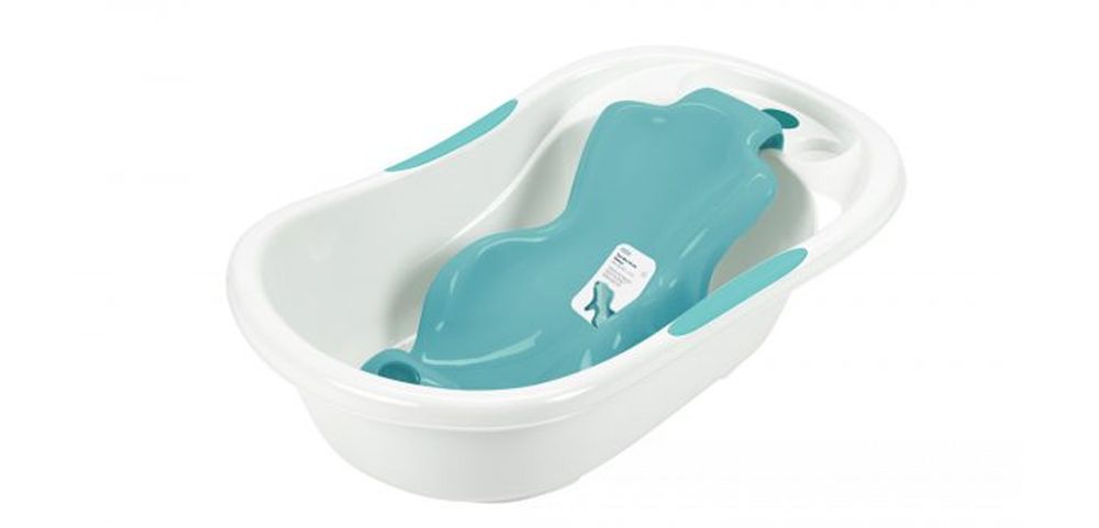 Chậu tắm cho bé , chậu nhựa, chậu cho bé , chậu tắm , chậu nhựa notoro inochi plus - thiết kế rộng có tay nắm giúp bé thoải mái tắm thautam2