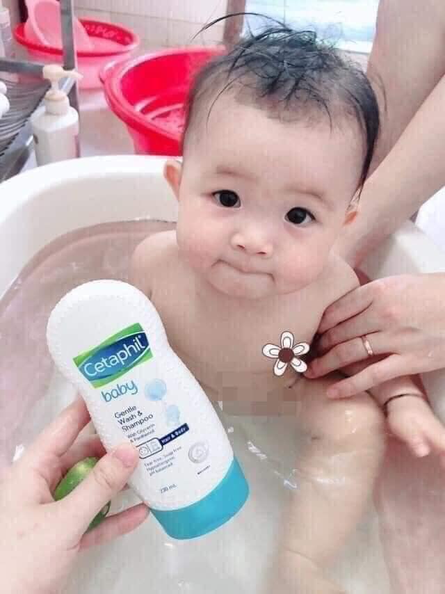 Sữa tắm gội centaphil 230ml hàng Úc