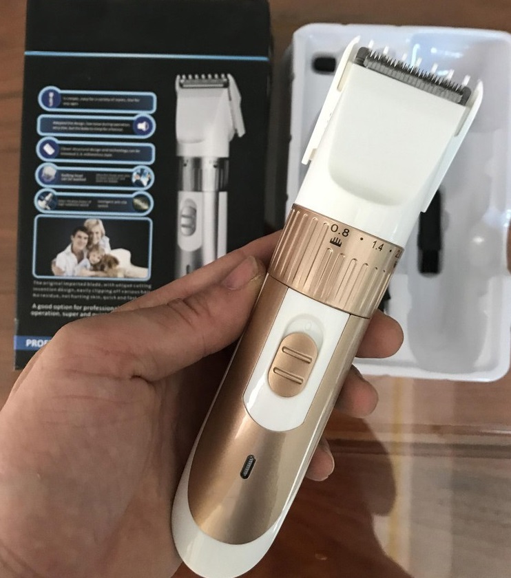 TÔNG ĐƠ CẮT TÓC TRẺ EM KM - 9020 [ Tông đơ hớt tóc - Tông đơ trẻ em - Máy hớt tóc - May cắt tóc ]