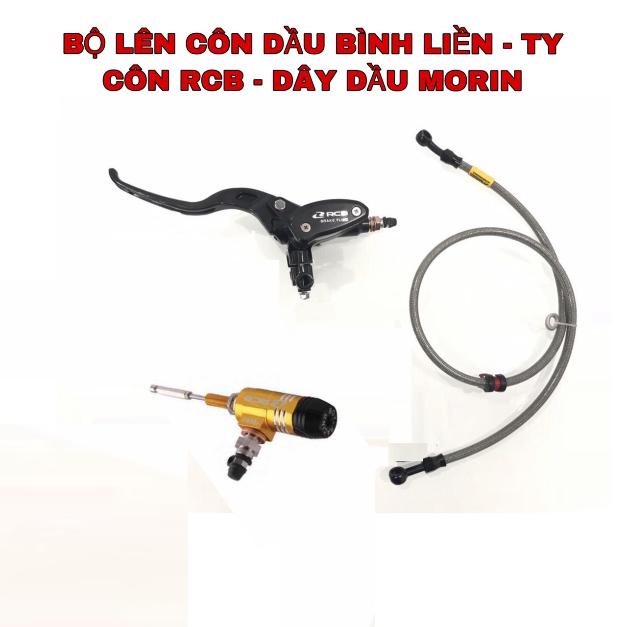 [HCM]COMBO LÊN CÔN DẦU TY CÔN DẦU RCB - TAY DẦU RCB LIỀN VÀ DÂY DẦU