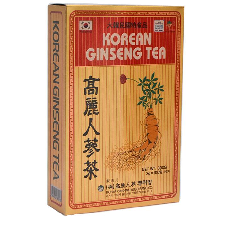 [Hàng Công Ty Date mới 2027] Trà Nhân Sâm Buleebang Hàn Quốc 300gr - 3grx100 gói