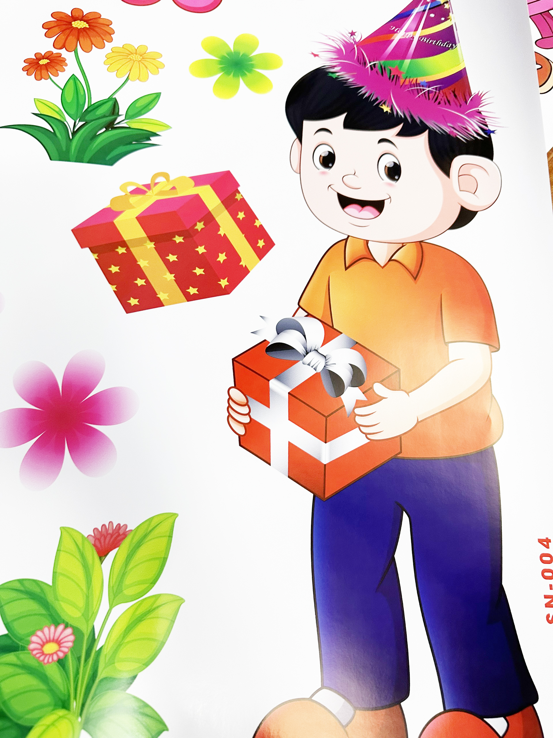 Decal Mầm Non - GÓC SINH NHẬT SN-004
