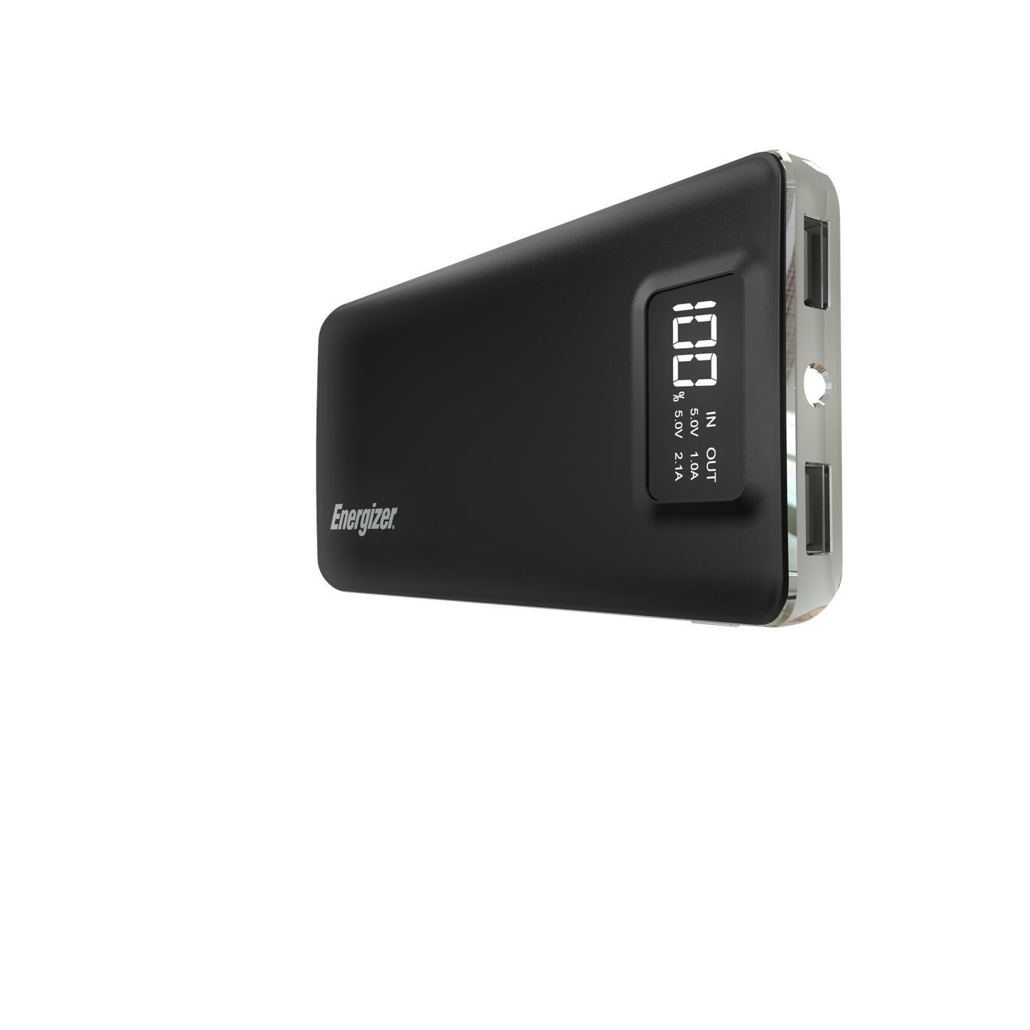 Sạc dự phòng Energizer 10,000mAh /3.7V Li-Polymer - UE10018BK