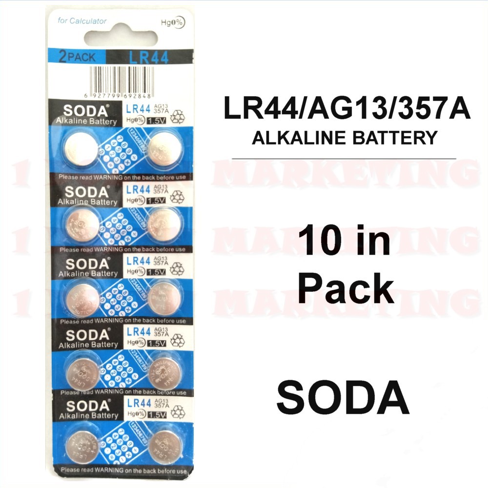 pin cúc áo lr 44 cho đèn led, đồ chơi, máy tính