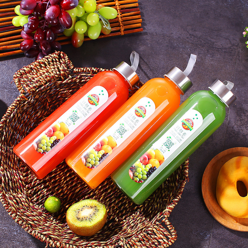 Chai Thuỷ Tinh Nắp Dây Xách 500ml