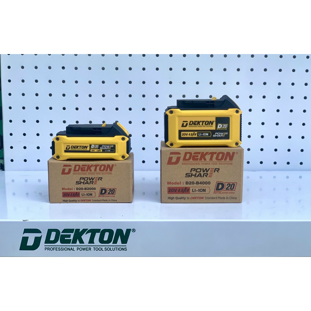 Hệ sinh pin Dekton D20 (Chân pin dewalt)
