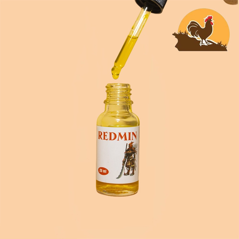 REDMIN vàng ( loại thông dụng ) dinh dưỡng  cho gà đá 20ML