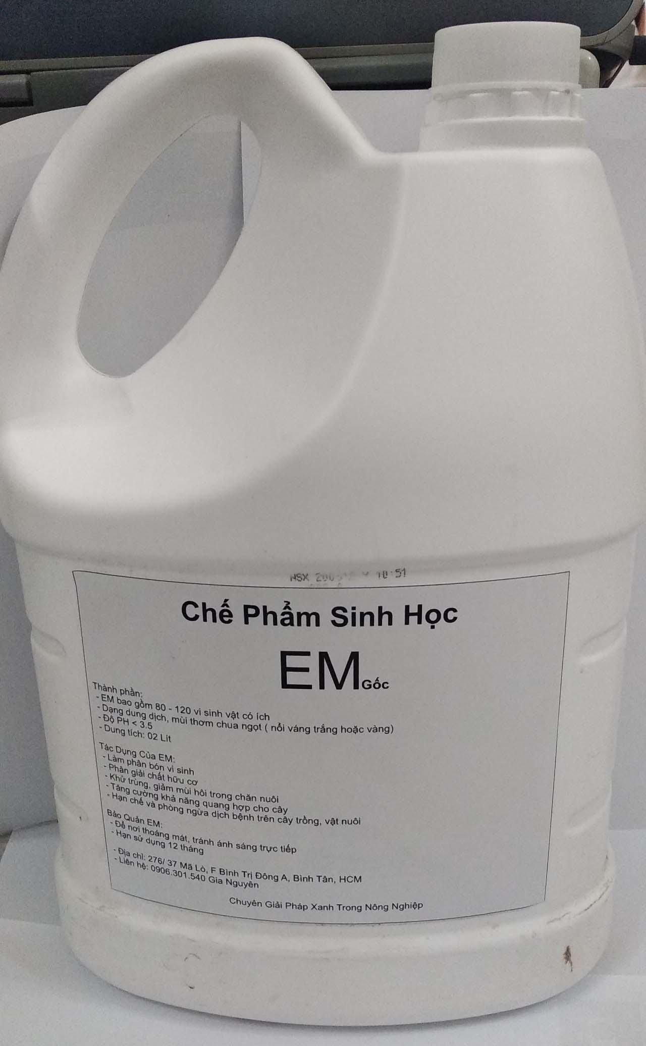 [HCM]Dung Dịch EM Gốc BOBIO 2 Lít