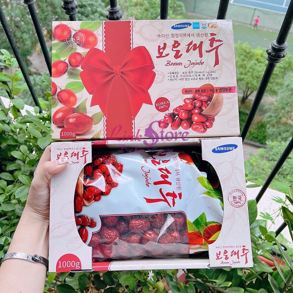 Táo đỏ khô Hàn Quốc 1kg