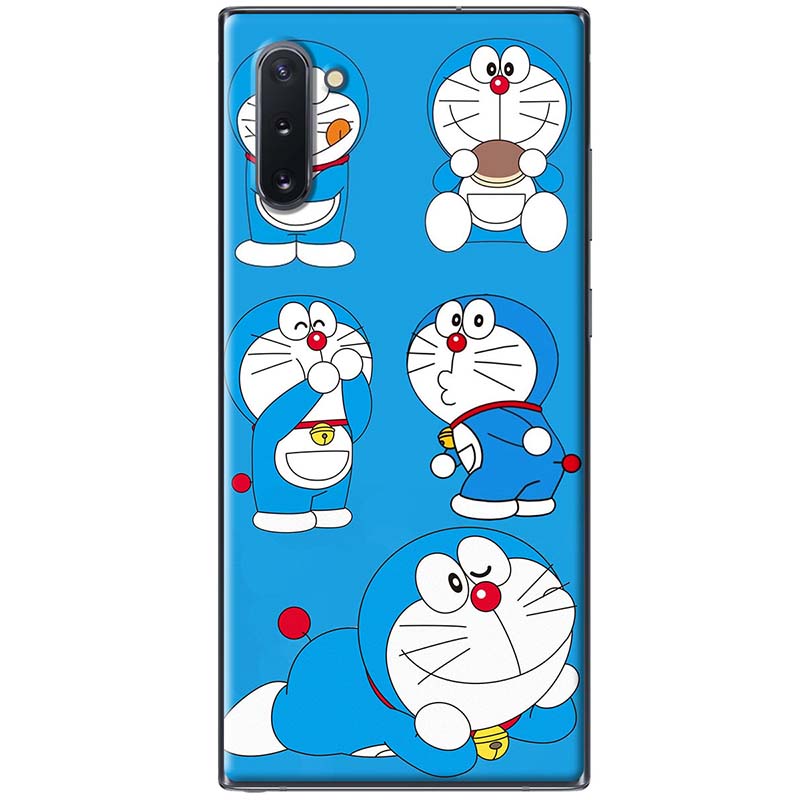 Ốp lưng dành cho samsung galaxy note 10, note 10 plus, note 10 lite, note 20, note 20 ultra mẫu doraemon ham ăn