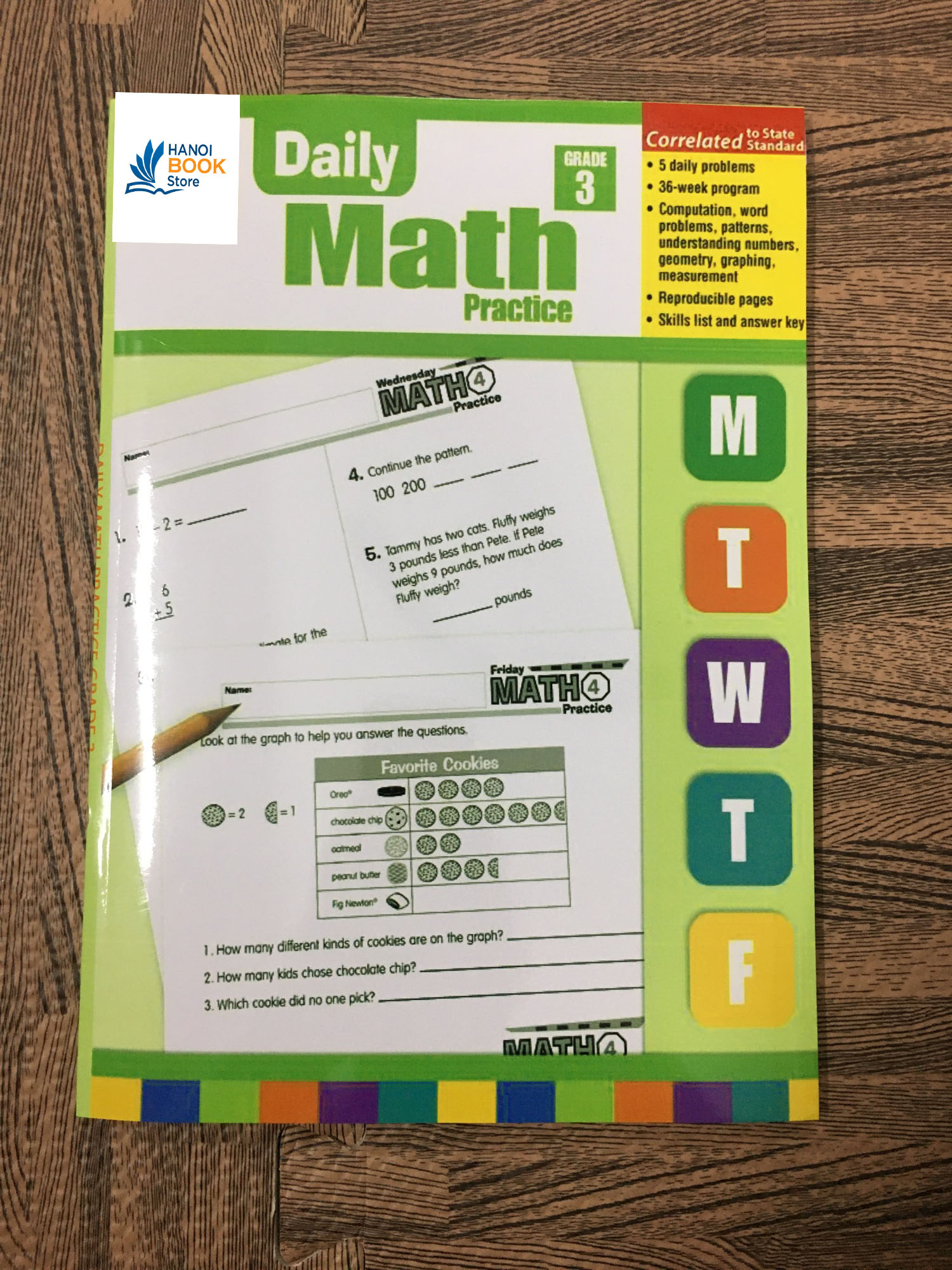 Daily Math Practice final 2 bộ đen trắng ( Sách đen trắng)