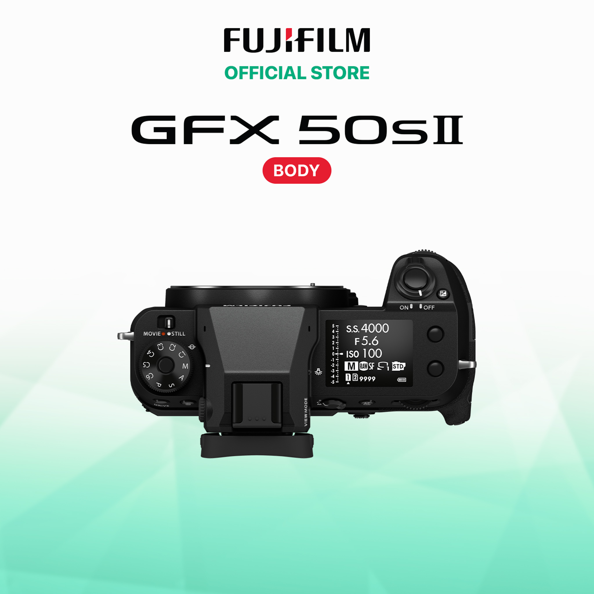 [Trả góp 0%]Máy ảnh kỹ thuật số Fujifilm GFX50S II
