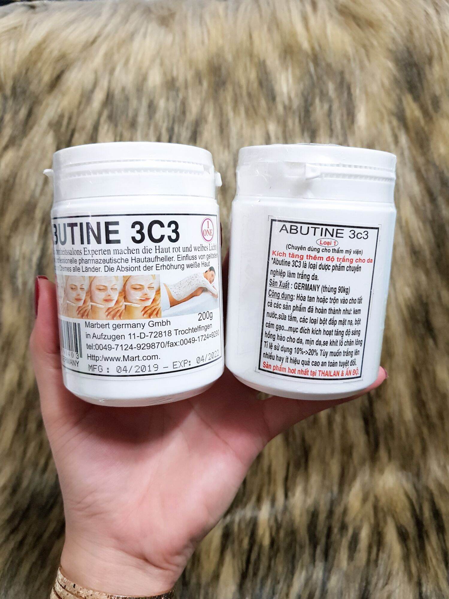 Bột kích trắng AButine 3C3 - dùng pha kem