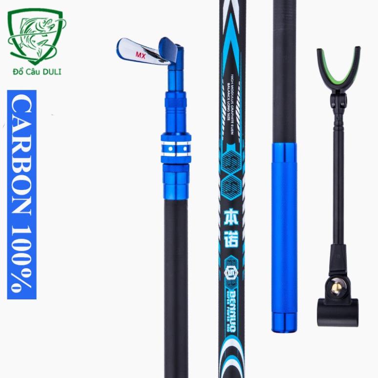 Chống cần câu đài gác cần câu đài carbon cao cấp kk-14