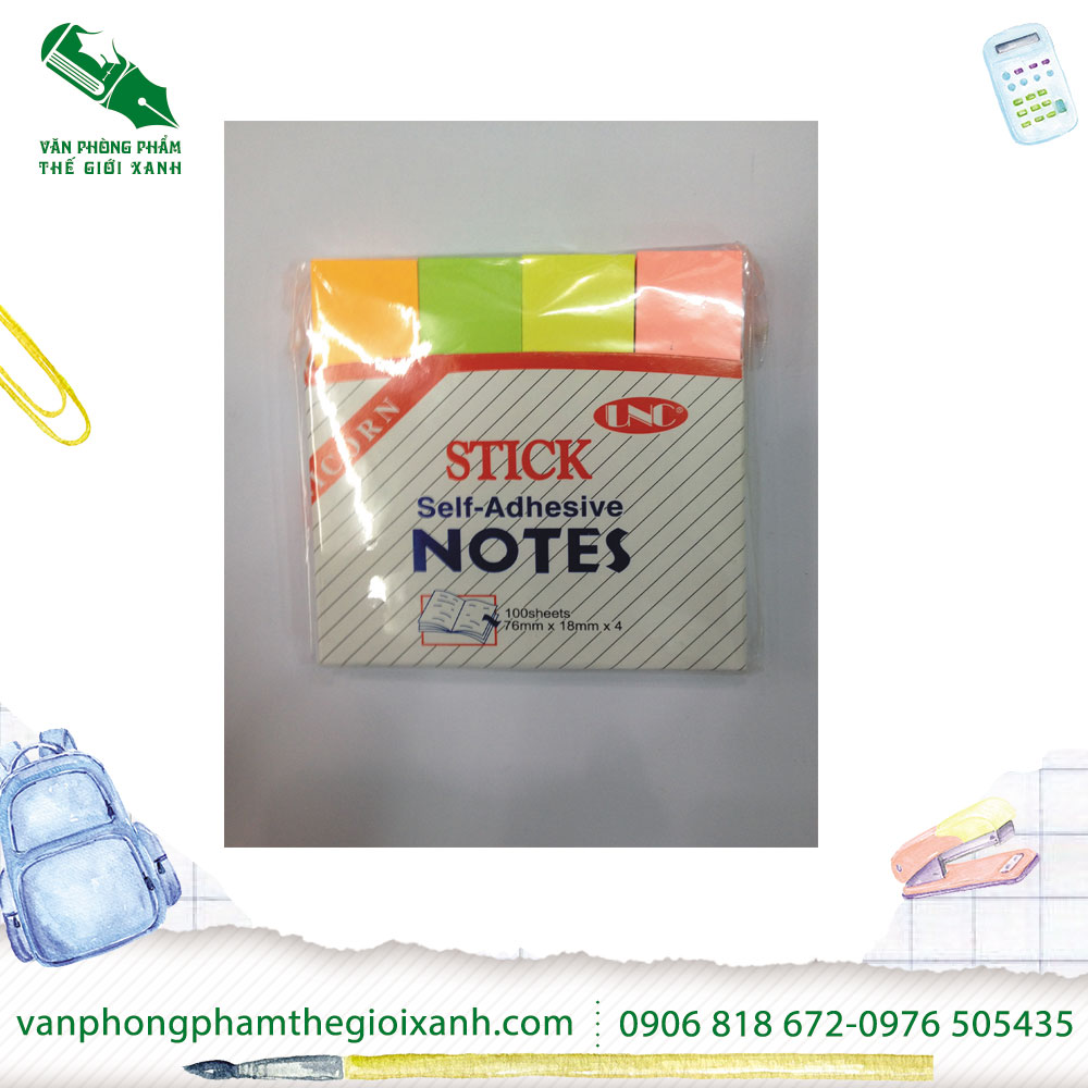 Giấy note 4 màu