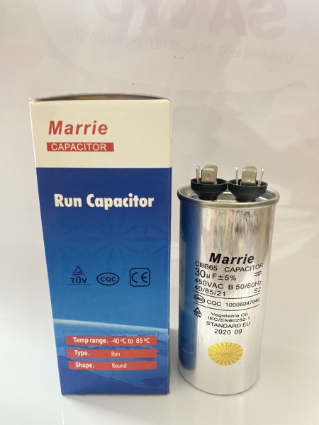 Tụ điều hòa Marrie CAPACITOR 12 15 20 25 30 35 40 45 50 60uf dành cho máy lạnh