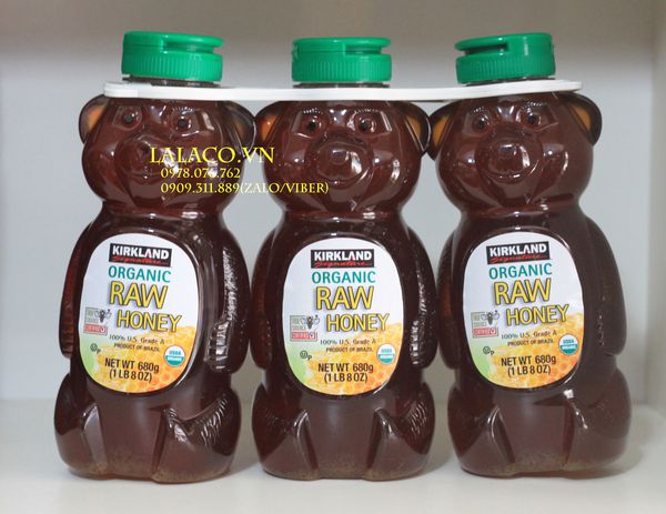 Mật Ong hữu cơ Kirkland Mỹ 680g