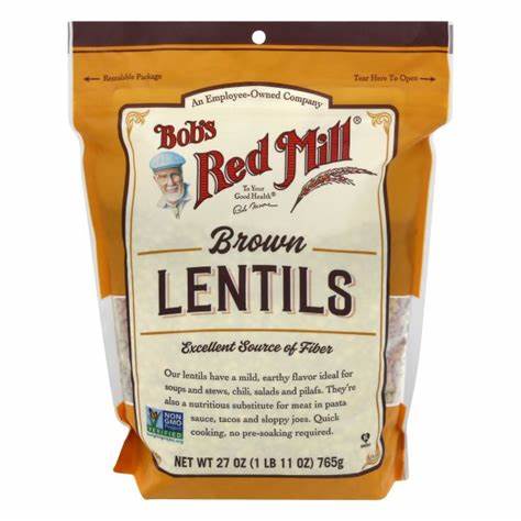 ĐẬU LĂNG NÂU BROWN LENTILS BOB'S RED MILL 765G