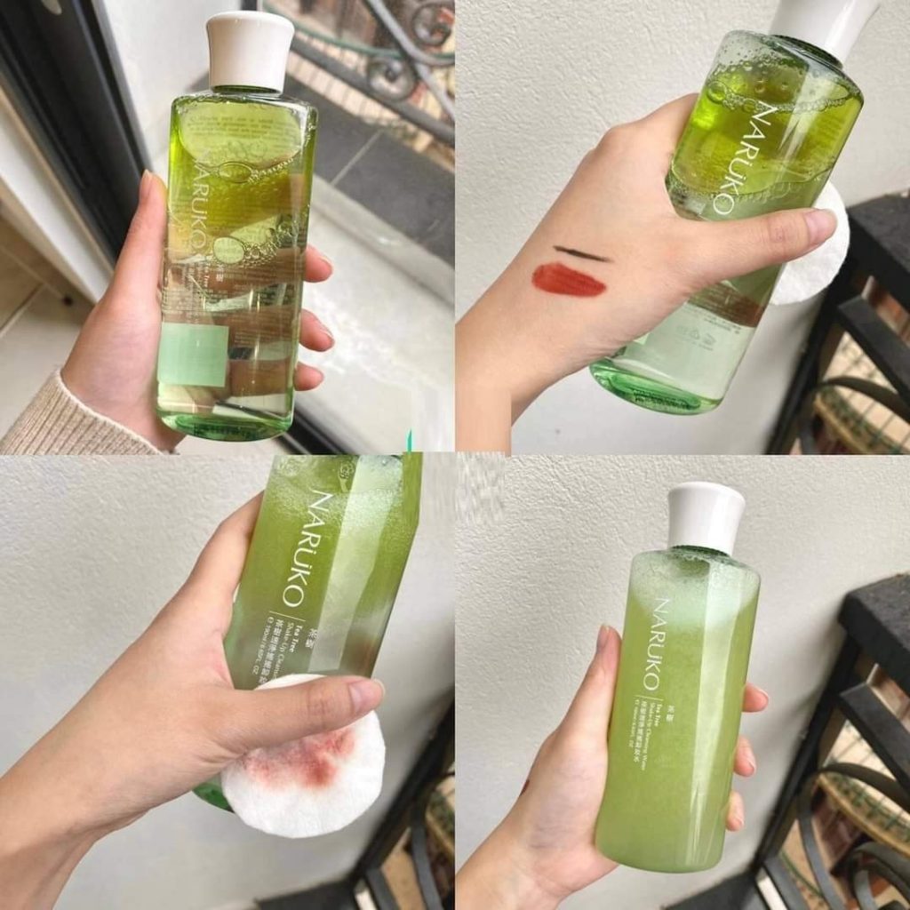 Nước Tẩy Trang 2 Lớp Naruko Tràm Trà