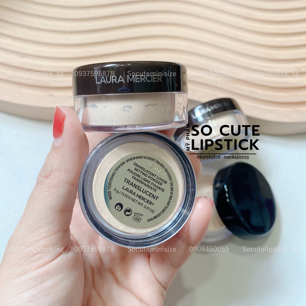 [Mini 5gr] Phấn Phủ Dạng Bột Laura Mercier Translucent Loose Setting Powder