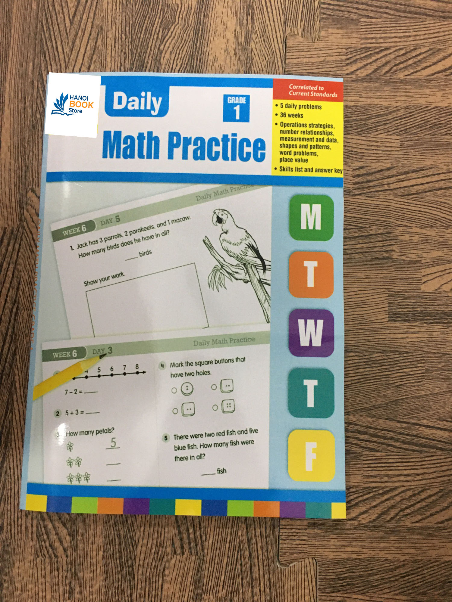 Daily Math Practice final 2 bộ đen trắng ( Sách đen trắng)