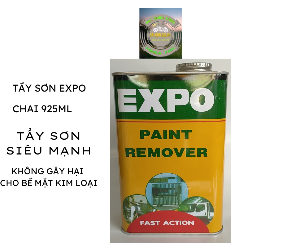 Tẩy sơn Expo: Tẩy sơn Expo sẽ giúp bạn loại bỏ những lớp sơn cũ hoặc bẩn trên bề mặt một cách dễ dàng và nhanh chóng. Hãy xem những hình ảnh có liên quan để thấy cách tẩy sơn Expo hoạt động một cách hiệu quả.