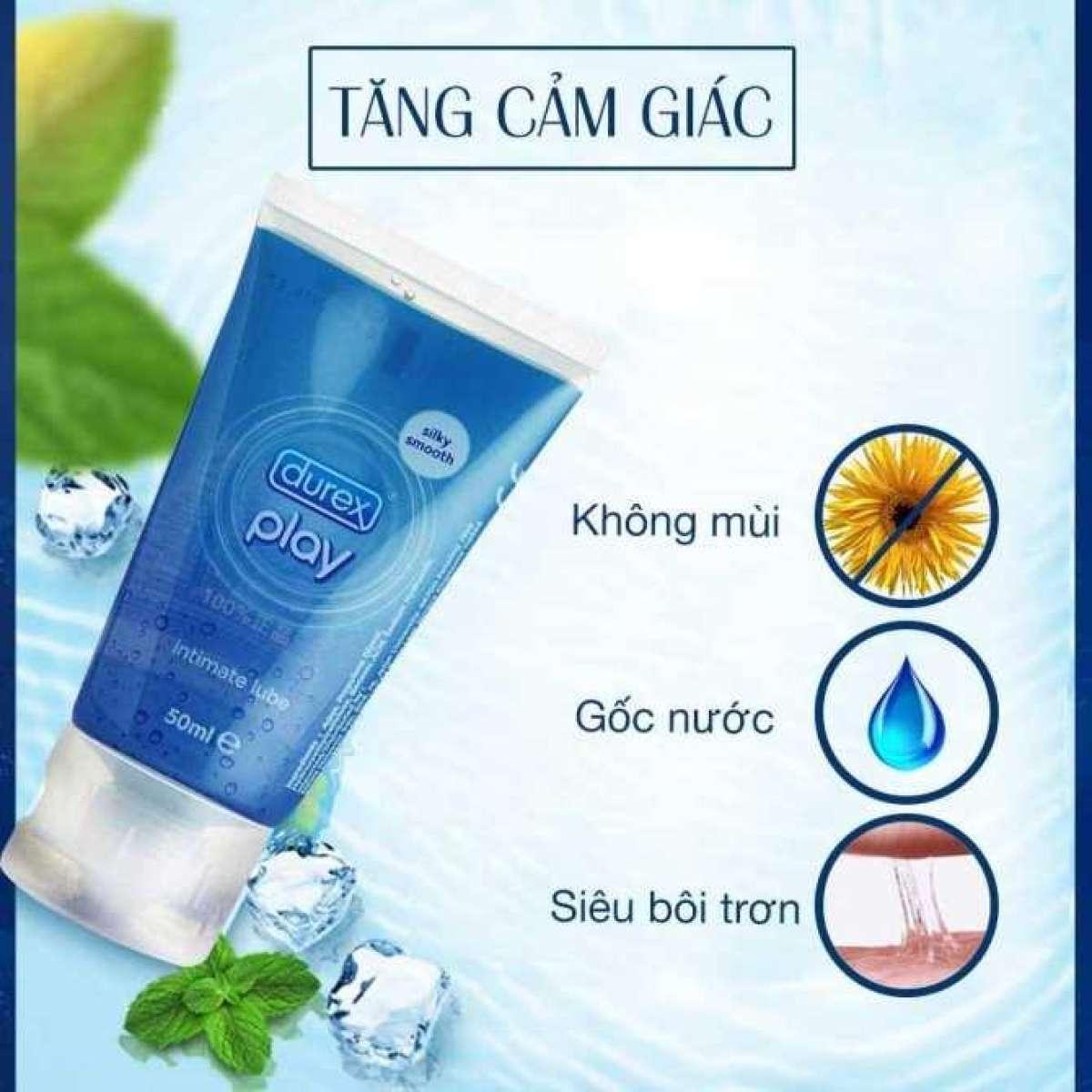 Cobo 2 chai Gel Bôi Trơn Durexx Play 50ml Thai Lan
