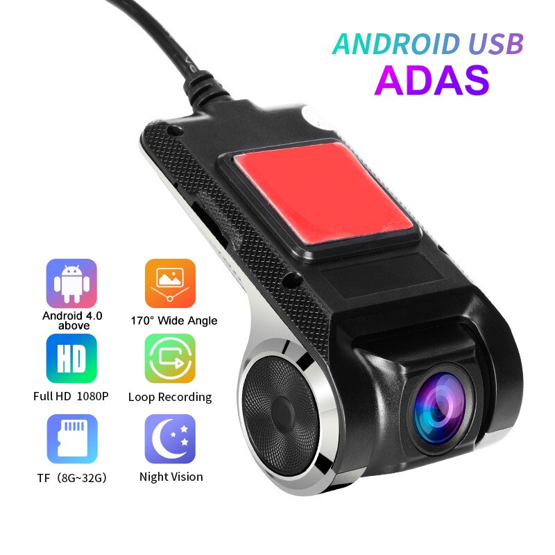 Camera Hành Trình Ô Tô U2 Dùng Cho Màn Android (Có thẻ nhớ)