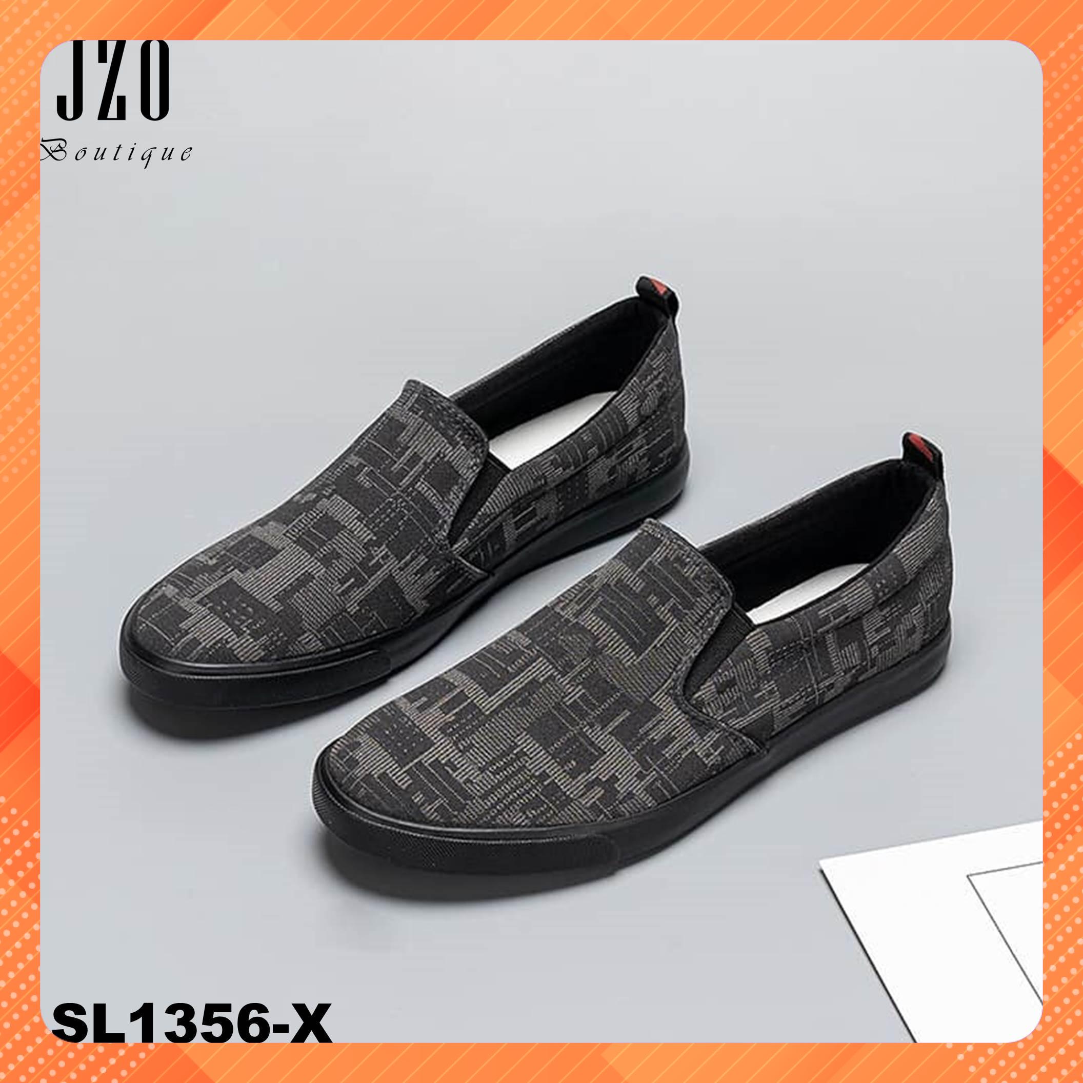 Giày lười vải nam Leyon 1356